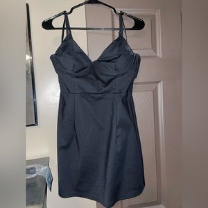 Novella Mini Black Dress